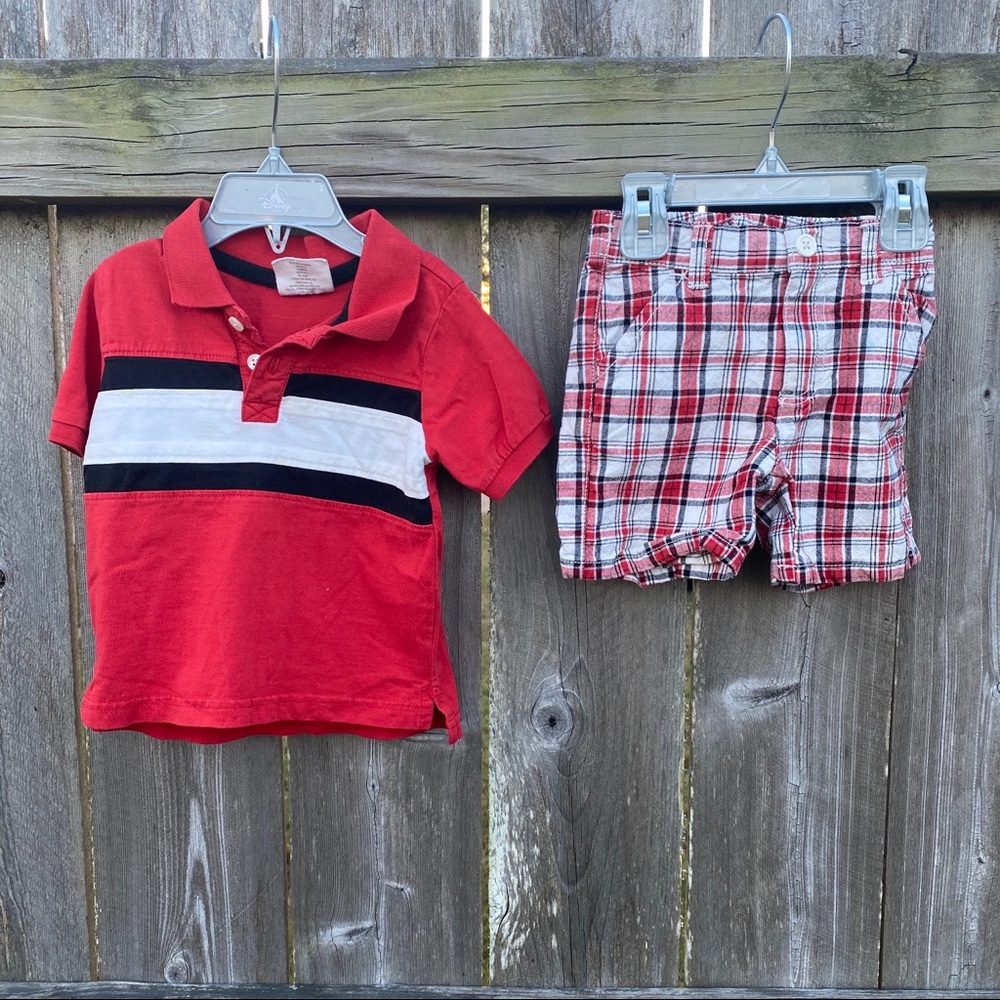 Crazy 8 Red Outfit